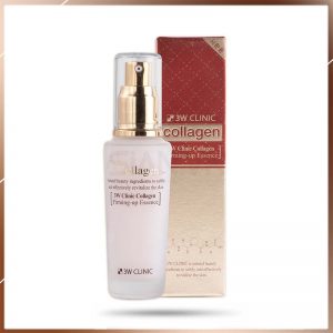 Tinh Chất Essence Làm Săn Chắc Da 3W Clinic là loại dưỡng chất chứa thành phần làm trắng, niacinamide, giúp giữ cho da trắng, ngăn ngừa các vết nám và tàn nhang trên da loại bỏ các tác động xấu cho da, hiệu quả nhanh.